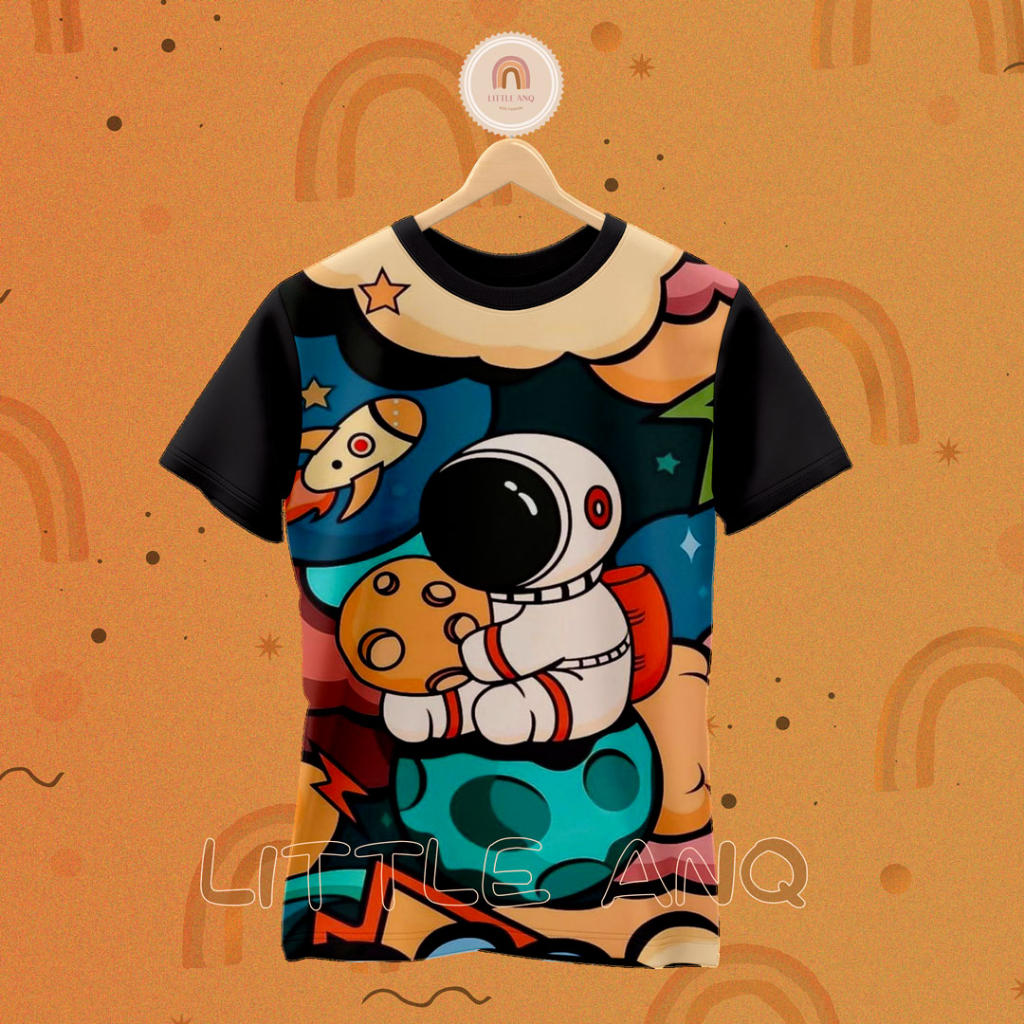 Little ANQ - Kaos ASTRONOT-1 baju ASTRONOT-1 DEWASA (S-XL)