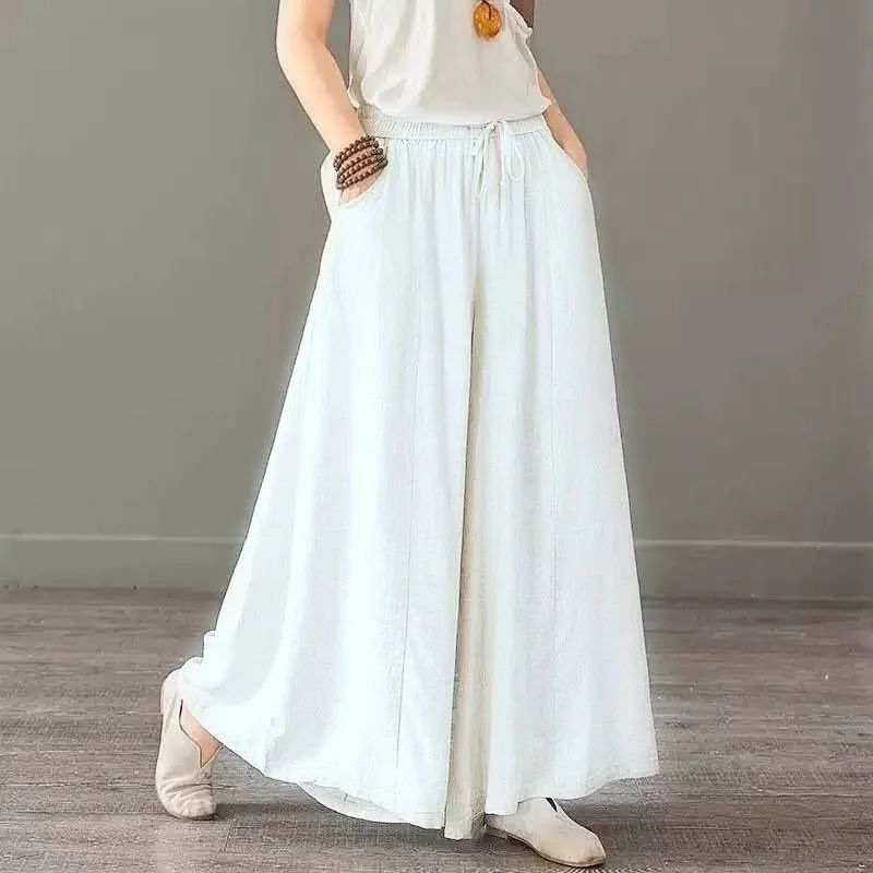 CELANA WANITA NAYLA PANTS JPN KATUN LINEN LP 110 PJ 95 CELANA CEWEK KEKINIAN 2023 KEKINIAN / CELANA WANITA PANJANG KOREAN STYLE / CELANA PUTIH JUMBO / CELANA PANTS PUTIH KOREAN STYLE