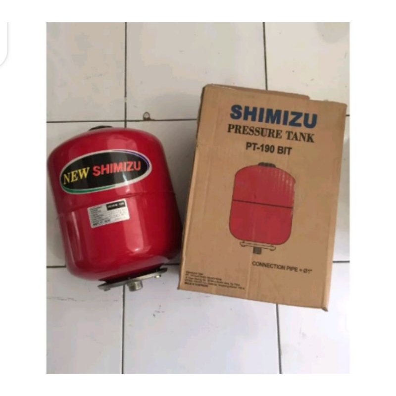 pompa air otomatis Shimizu sumur dalam PC-260 BIT Shimizu press tank PT-190 BIT