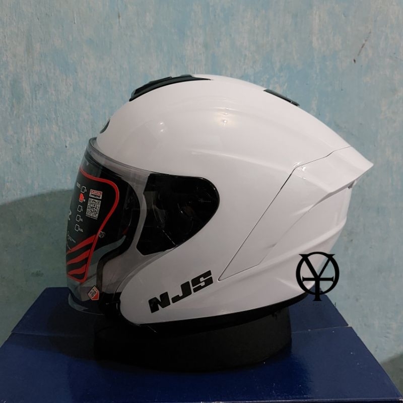 [COD] HELM NJS KAIROZ PUTIH ORIGINAL