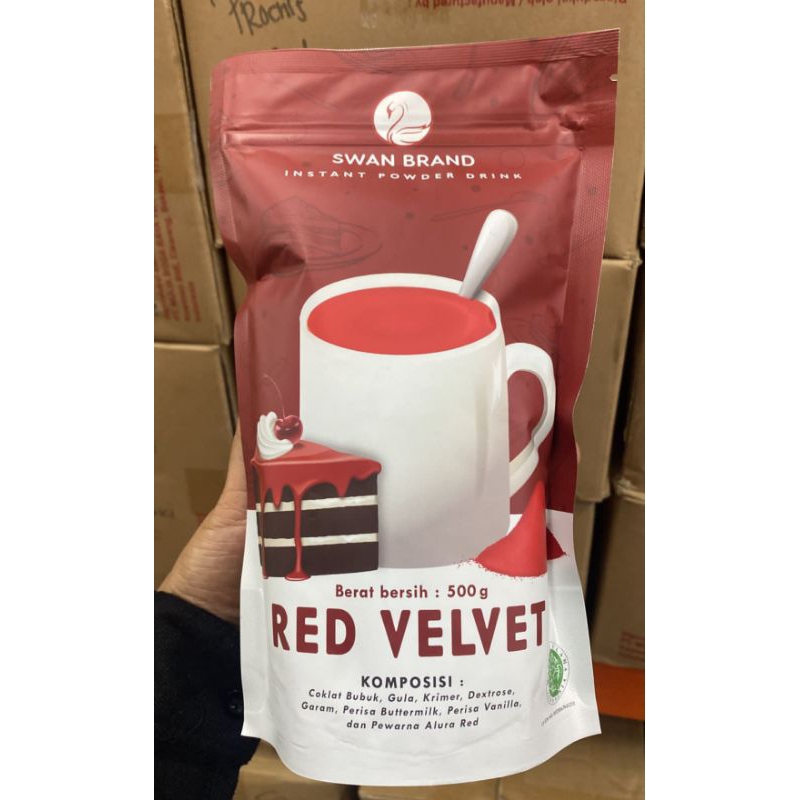 

bubuk minuman red Velvet 500g swan brand