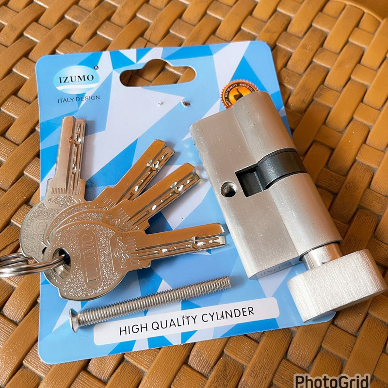 Promo silinder kodai putar knop besar cylinder kunci cilinder knop kodai computer cay KODAI CYLINDER PUTAR kunci putar kunci pintu SILINDER KUNCI MODEL PUTAR 60 MM