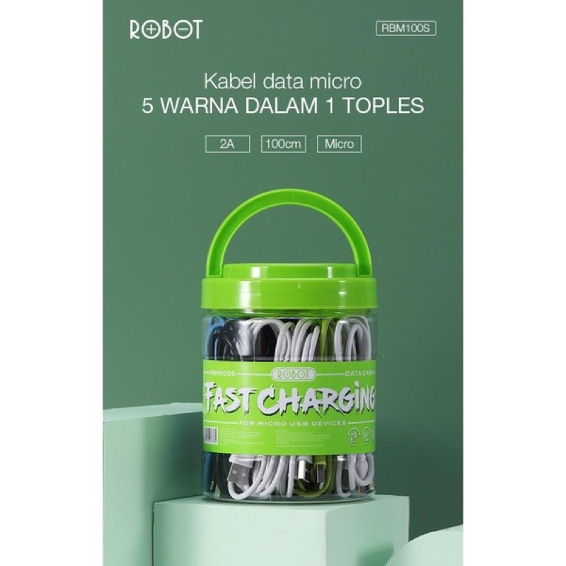 PROMO PERTOPLES ISI ~ 20PCS KABEL DATA NEW ROBOT RBM100S ORIGINAL BY SMOLL