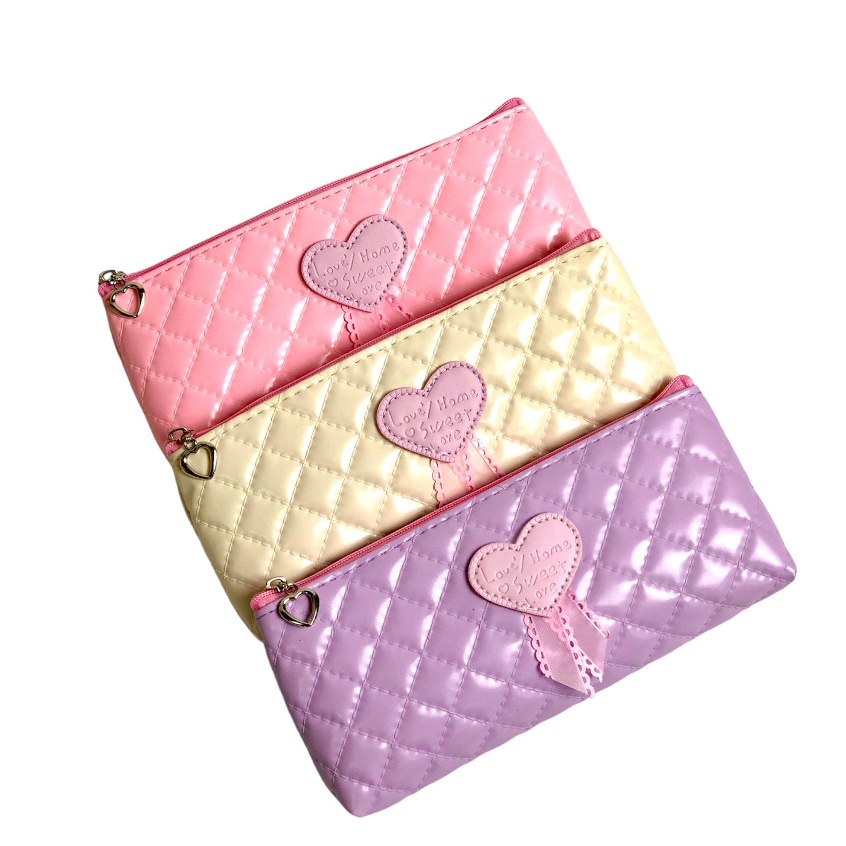 

Tempat Pensil Love Ribbon Pastel Simple JS-6364 / Pencase Resleting Warna Pastel Love Ribbon Import – Satuan