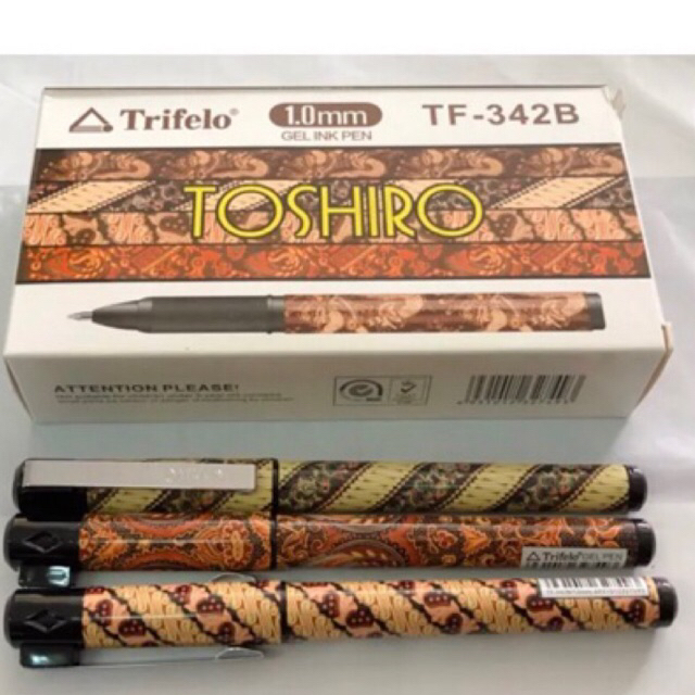 

Bolpen Batik Gel Trifello Tf-342B 1.0 (12 pcs$