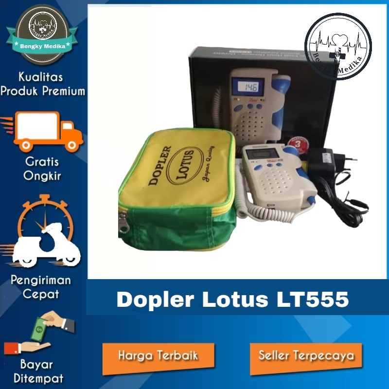 Fetal Dopler Lotus LCD LT 555   Dopler Lotus LT 555
