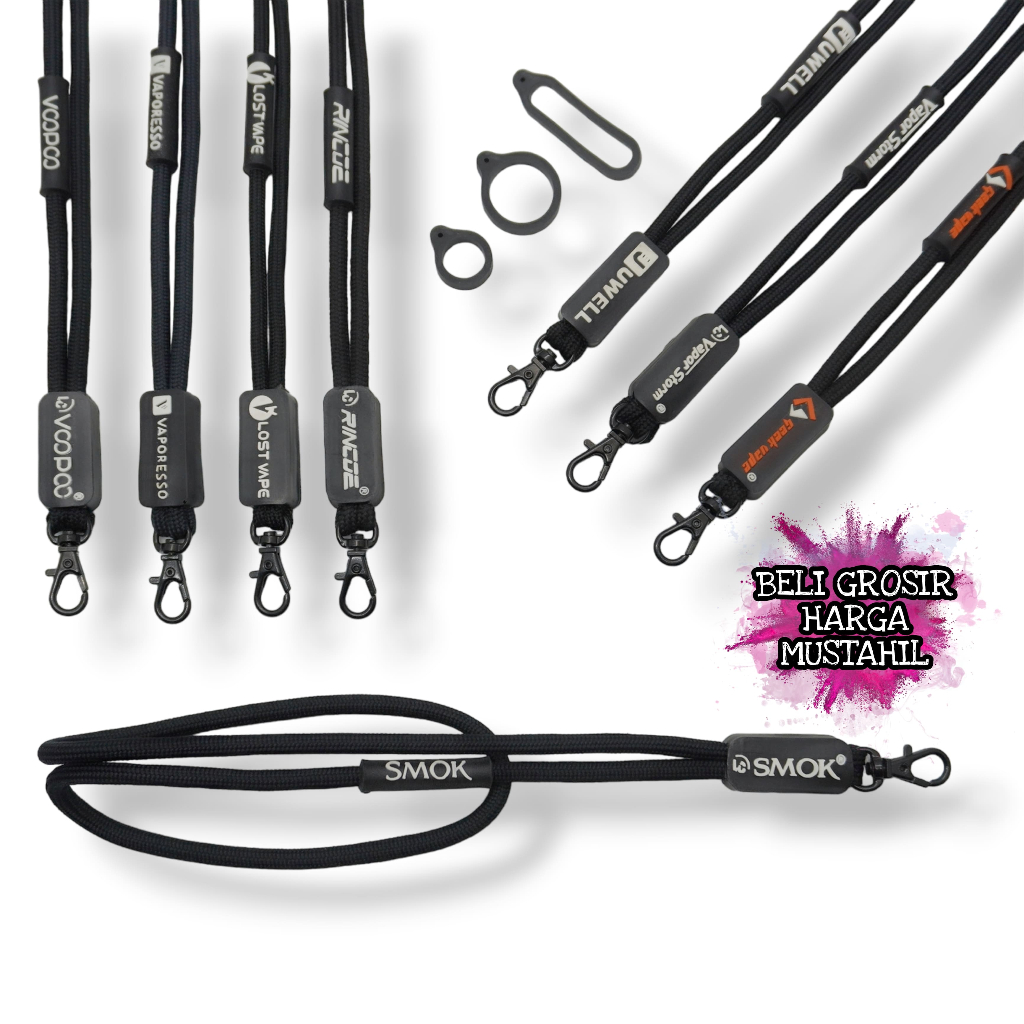 

Lanyard Tali Black Edition