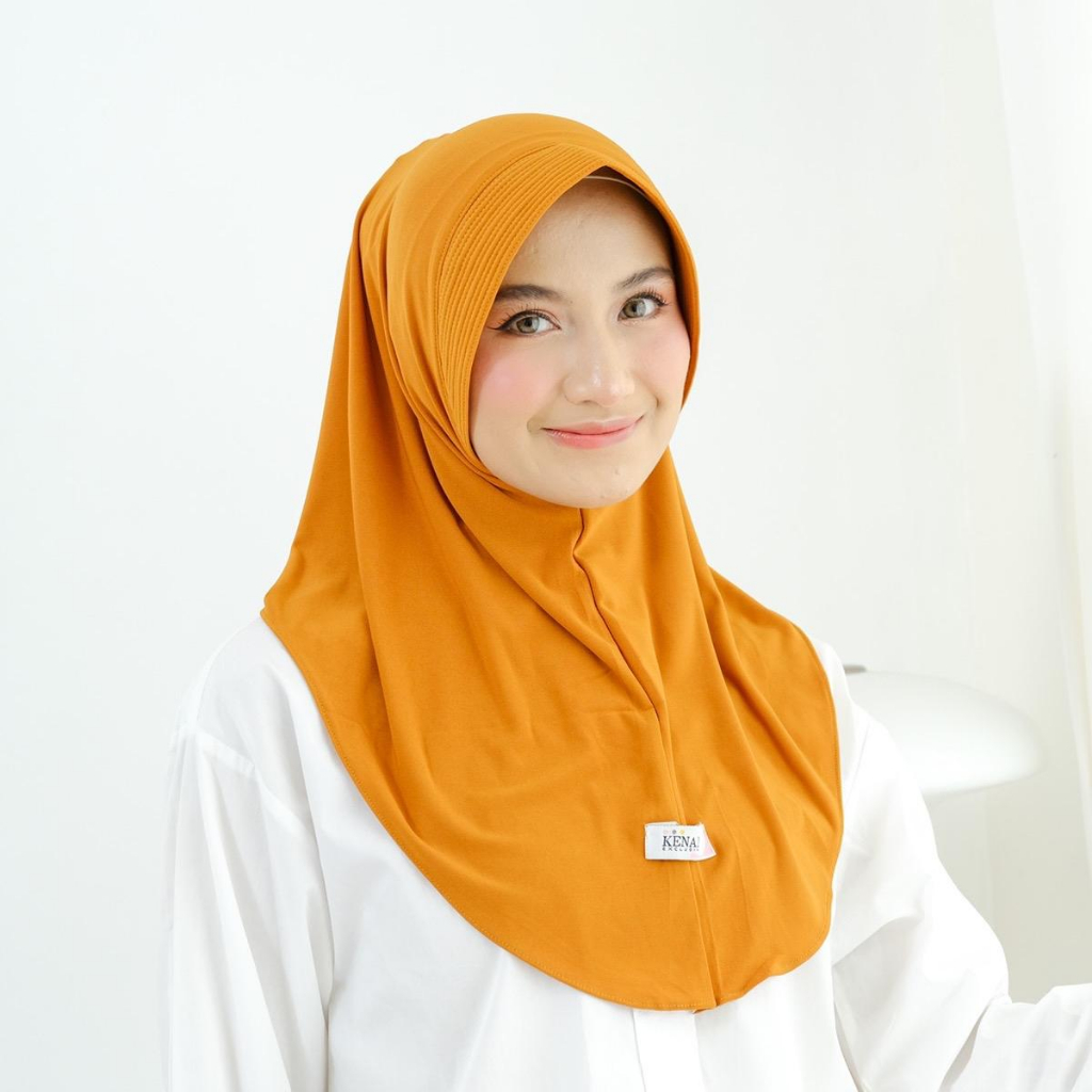 KENAN HIJAB - Bergo Daily Hamidah// DZEVADA Bahan Jersey