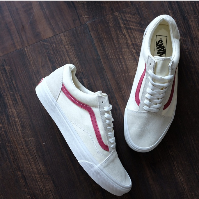 Endarfootwear - Vans Style 36 Vintage Rococo White Red