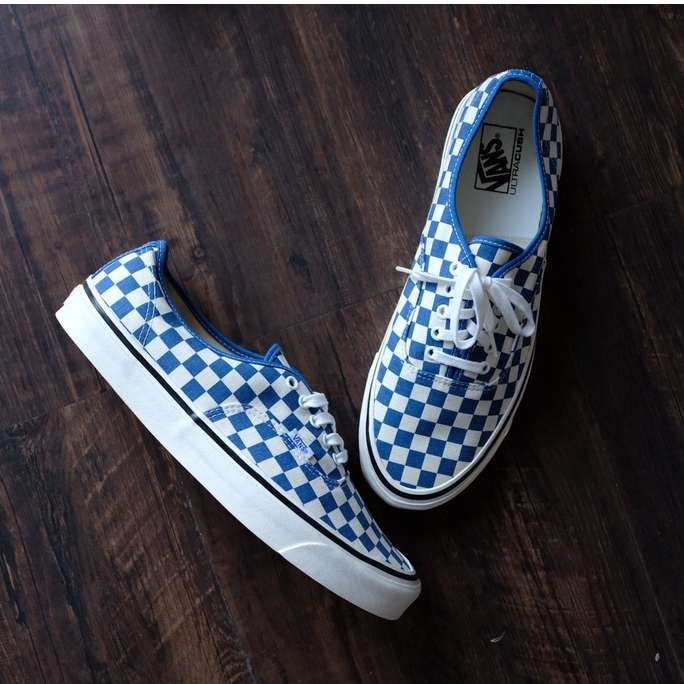 Vans Original Authentic 44 Dx Anaheim Checkerboard Blue