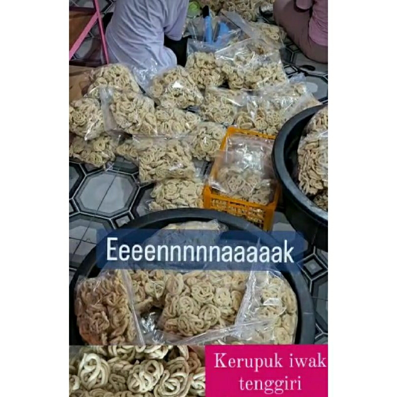 

kerupuk tenggiri asli palembang 250 gram