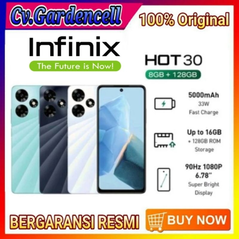 Infinix Hot 30 Ram 8/128gb Garansi Resmi