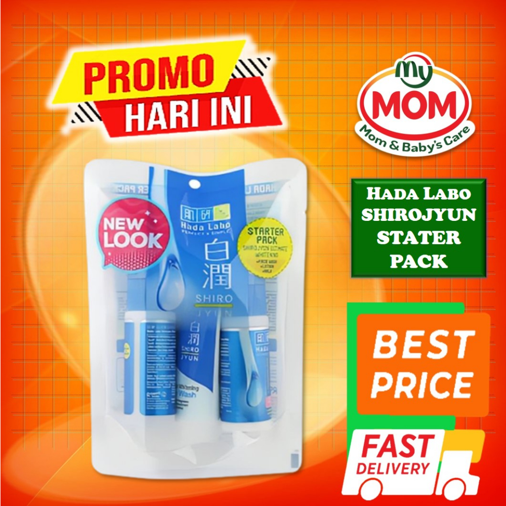 [BPOM] Hada Labo Shirojyun Starter Pack 20 gr / HadaLabo Sirojun Stater Pack / Travel Pack / Shirojyun / MY MOM