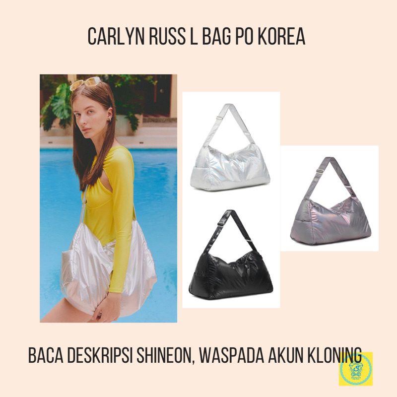 CARLYN RUSS L BAG ORI BACA DESKRIPSI