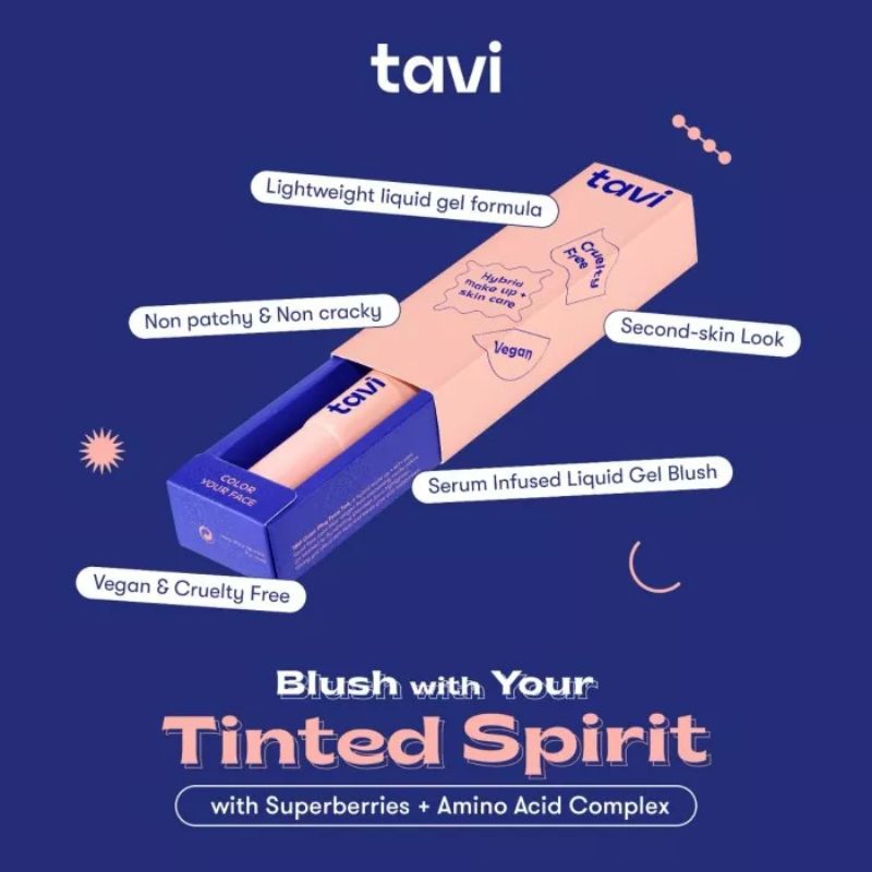 Tavi Color Play Face Tint 9g | Blush &amp; Highlighter