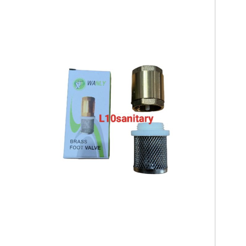 Foot Klep KUNINGAN  1/2" Inch / Tosen Klep KUNINGAN 1/2" Inch / Saringan Pipa Pompa Air KUNINGAN 1/2