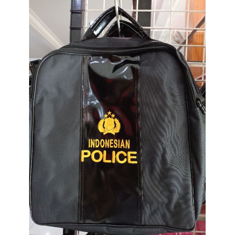 Tas pet polri polki terbaru model kotak terbaru terlaris