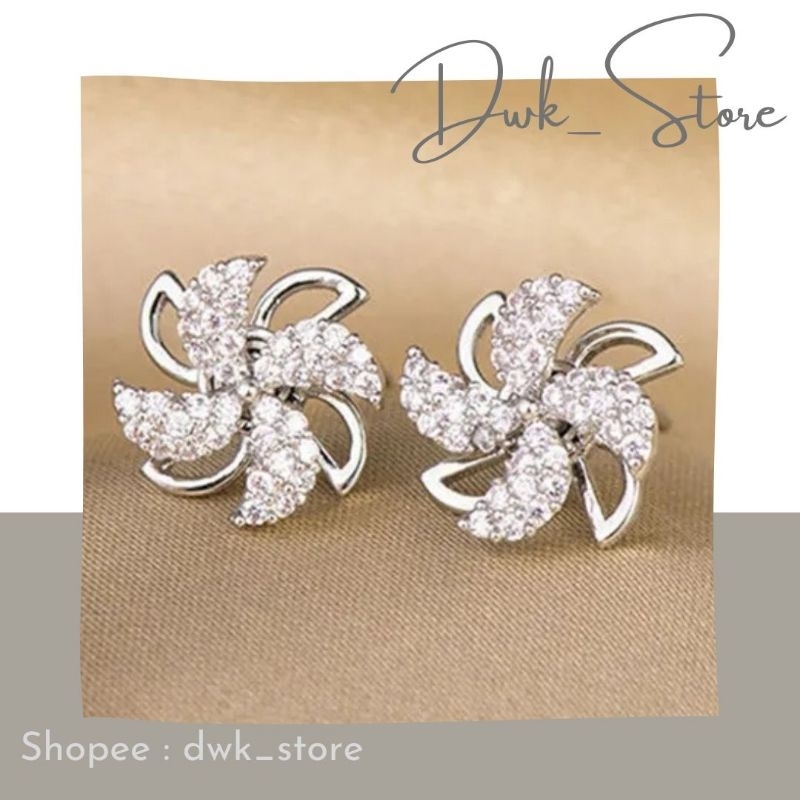 Anting Pesta / Anting Korea / Anting Wanita / Anting Emas Cantik Wanita Korea model Baling