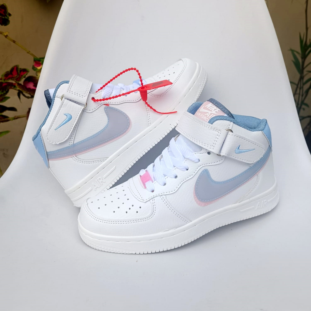 Sepatu Wanita dan Pria Sneakers Wanita/Pria Premium Import Vietnam N!ke Air Force 1 3D Swoosh Low