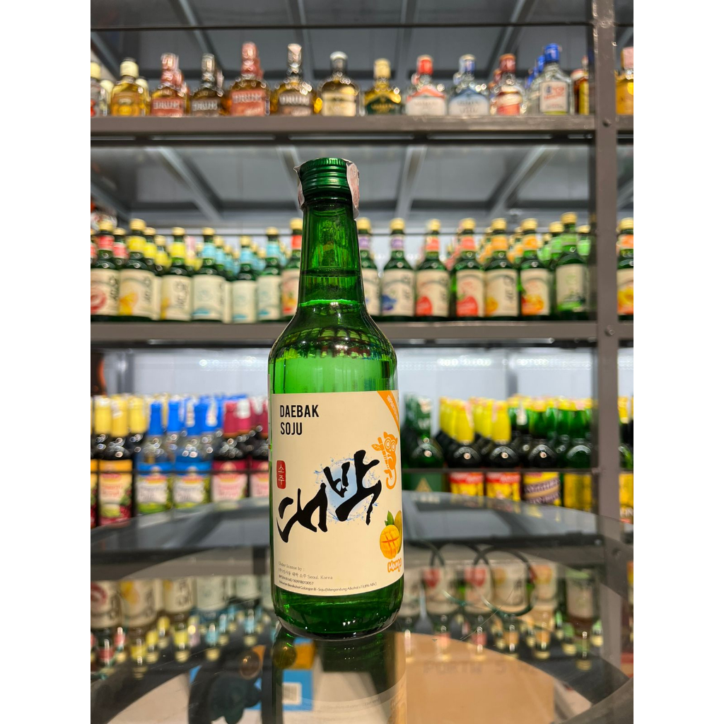 DAEBAK SOJU MANGO / MANGGA 360 ML FREE 1 SLOKI