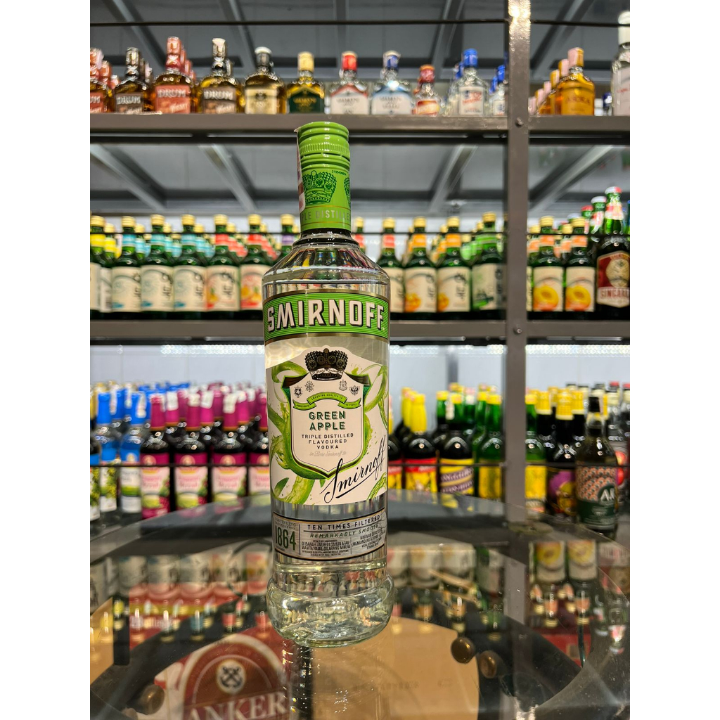 SMIRNOFF VODKA GREEN APPLE 700 ML