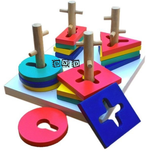 

Dijual Mainan Edukatif / Edukasi Anak - Balok Kayu Puzzle - Menara Kunci 4 Berkualitas