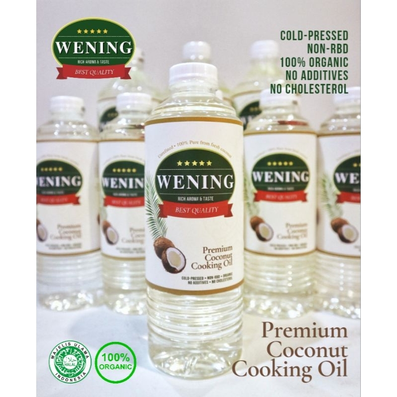 

WENING MINYAK KELAPA - COCONUT COOKING OIL 500ml
