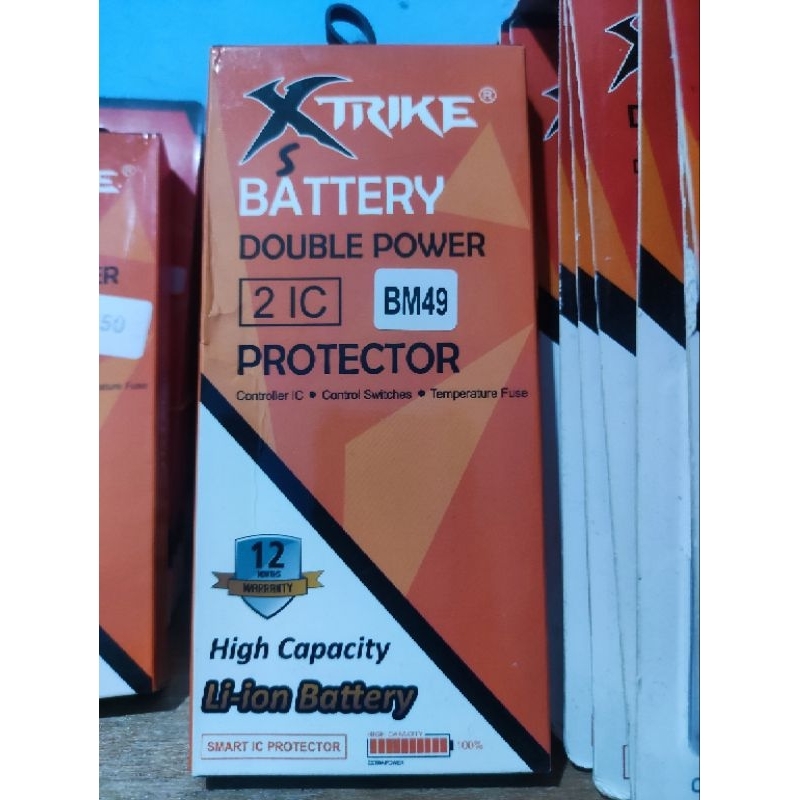 baterai bm49 for  mimax1 double Power xtrike