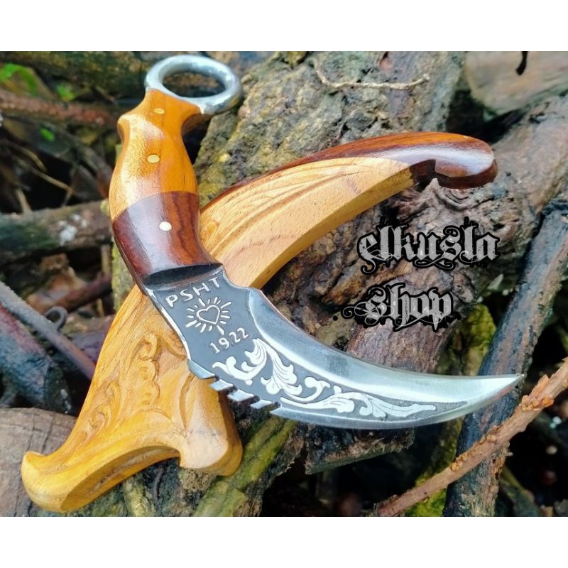 Karambit // ukir PSHT 1922 + Bonus Sticker SH Terate