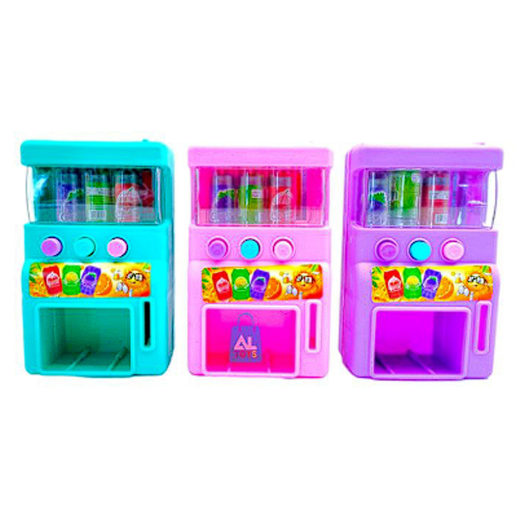 MAINAN MESIN KOIN MINUMAN SODA MINI VENDING MACHINE BOTOL MINUM / MAINAN ANAK CEWEK / LAKI-LAKI