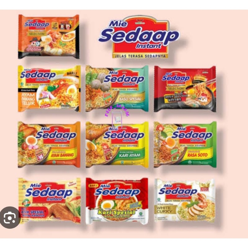 

Mie sedaap kuah varian rasa