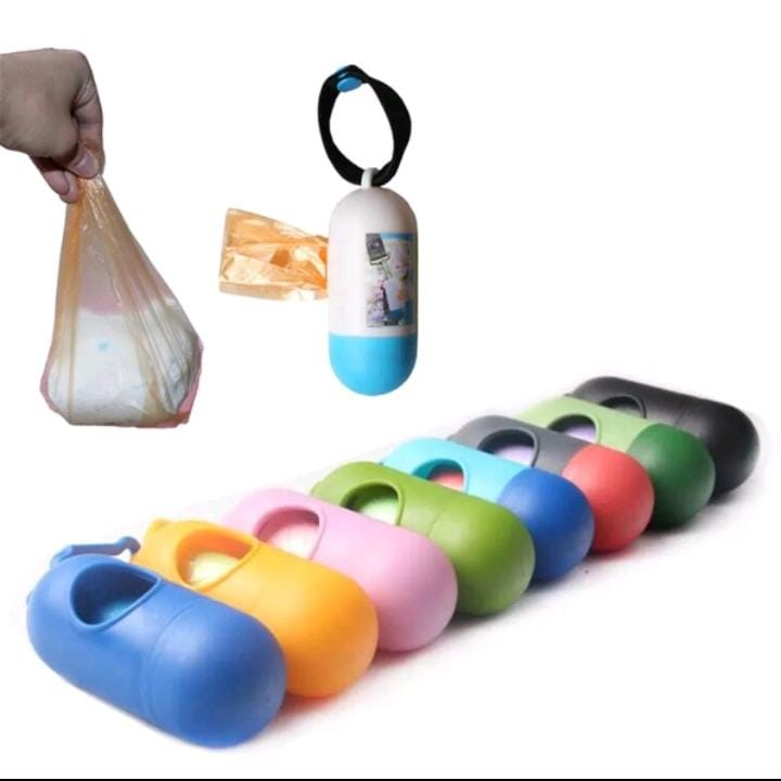 Dispenser Plastik Poop - Dispenser Plastik Tempat Kotoran Anjing &amp; Kucing