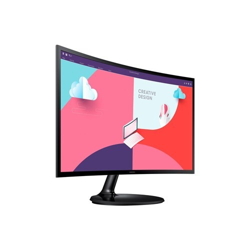 Monitor Samsung 24&quot; S24C360 Essential Curved Monitor S3 S36C