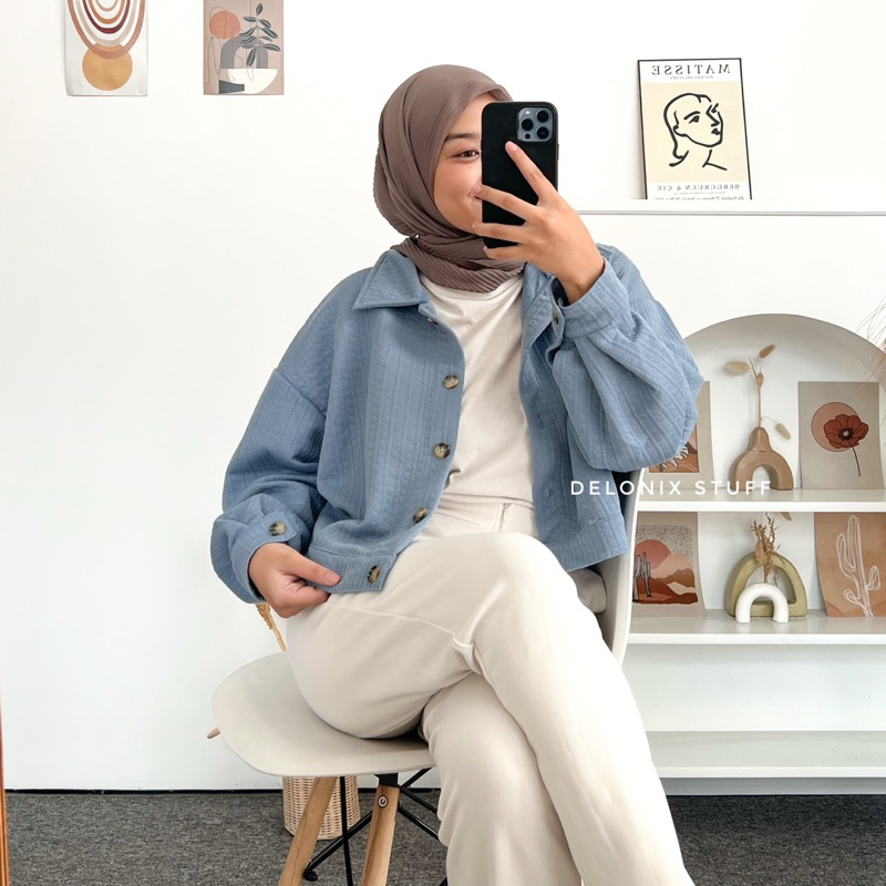 DELONIX | FRESYA CROP JACKET