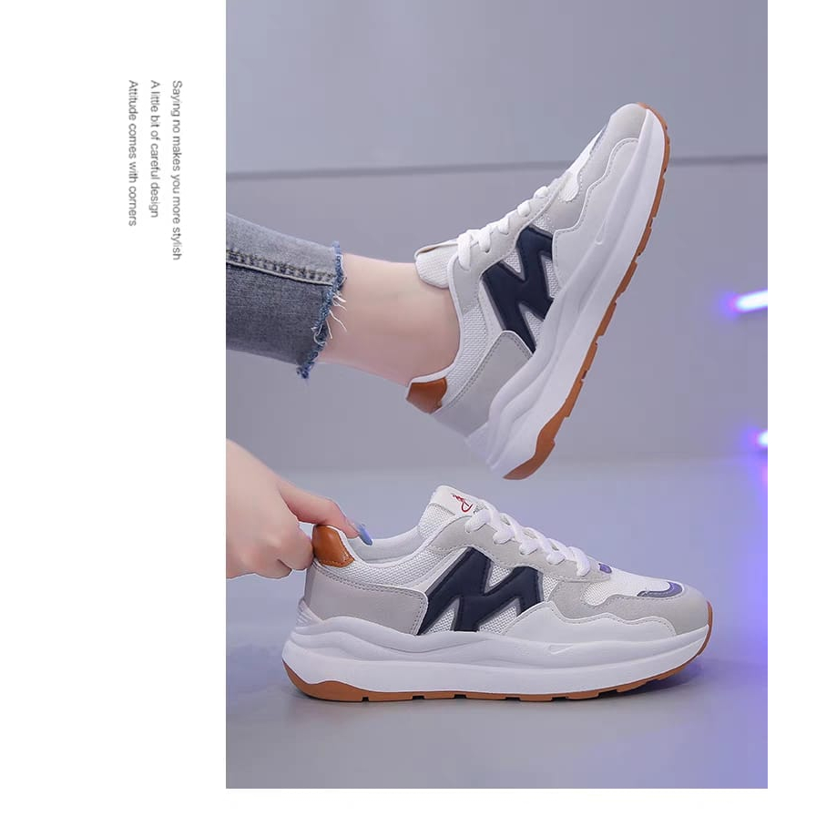 GROSIRTAS &quot;FREE BOX&quot; LV0251 Sepatu Sneakers Wanita Import Sepatu Sport Wanita Fashion Korean Style