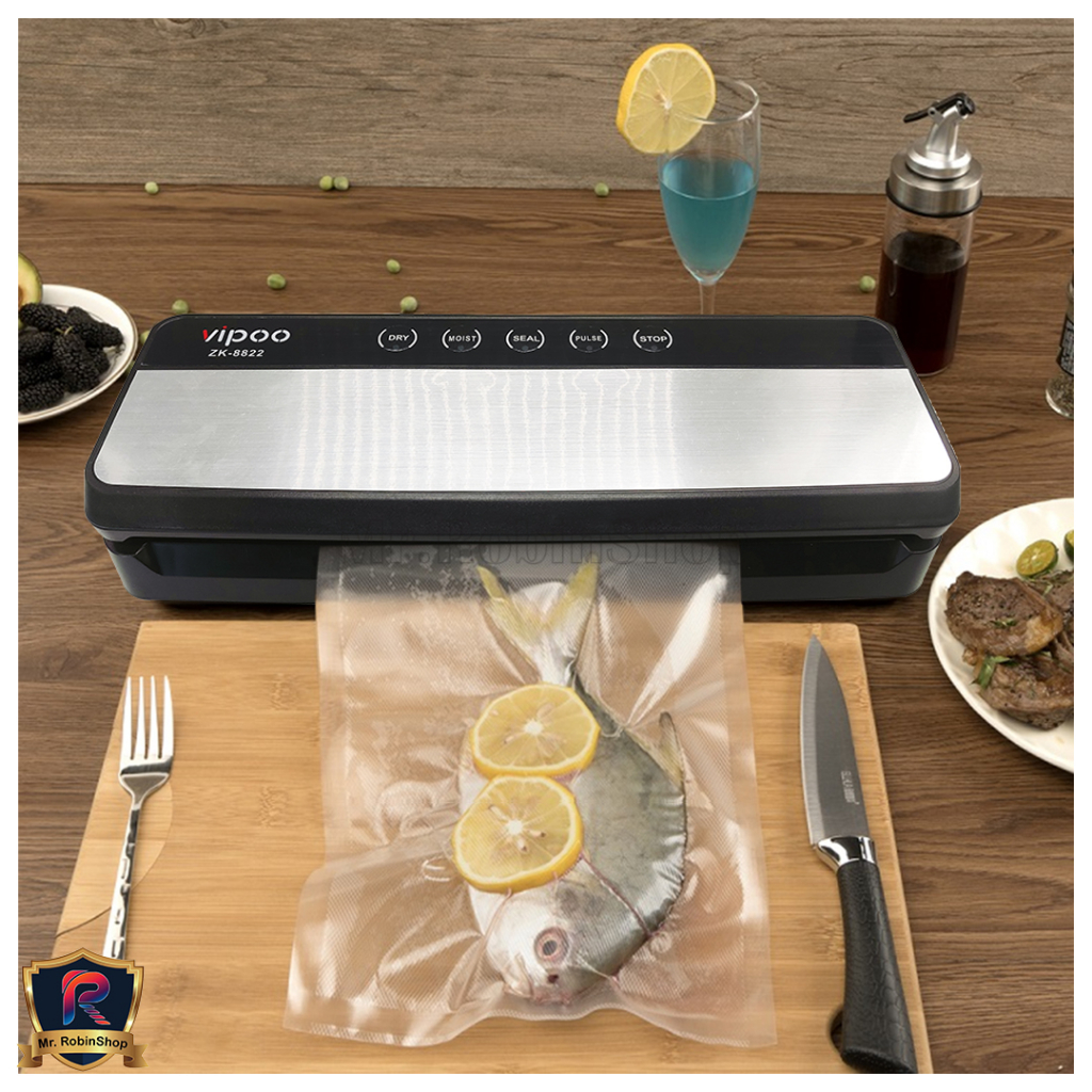 Portable Food Vacuum Sealer / Vakum Makanan Portable Untuk Makanan Basah dan Kering.