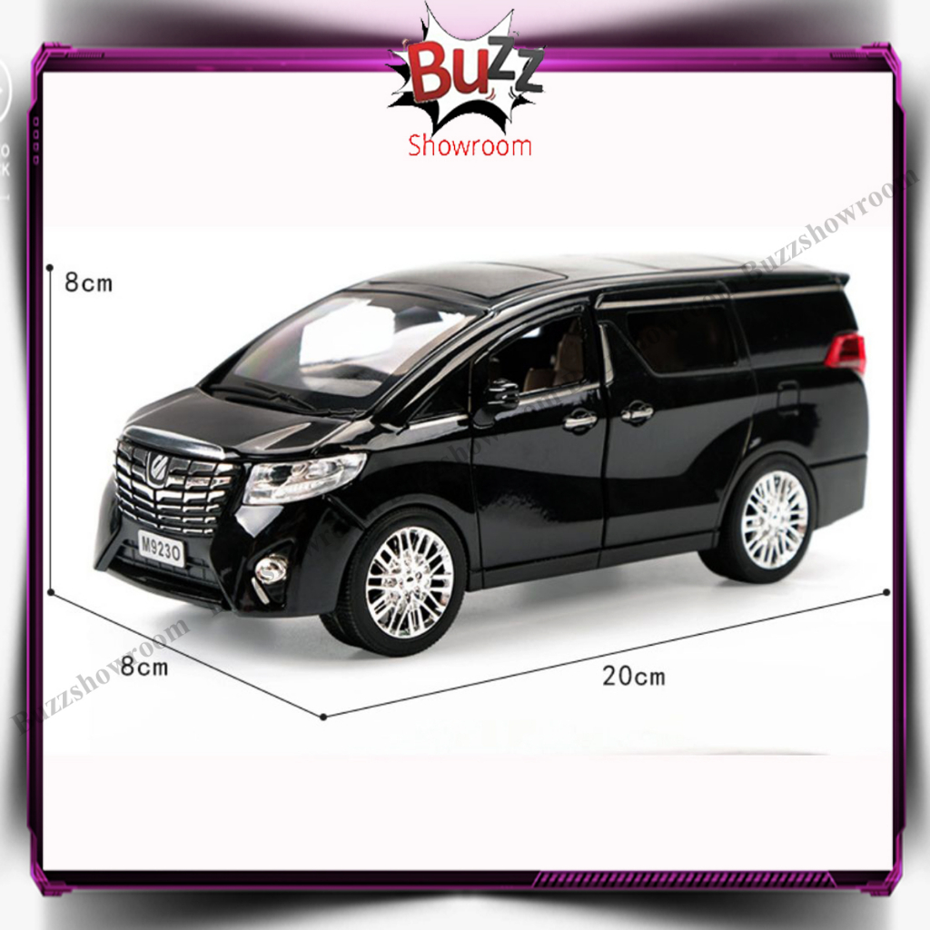 RC Alphard Remote Control Mainan Mobil Remot Vellfire Bisa Buka Tutup