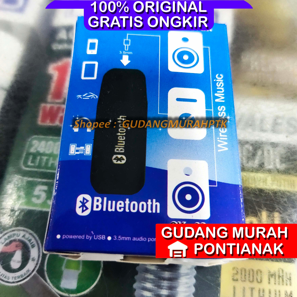 Bluetooth Dongle Receiver Wireless MP3 Music Cocok untuk Ampli atau Sound system untuk menambahkan fungsi bluetooth