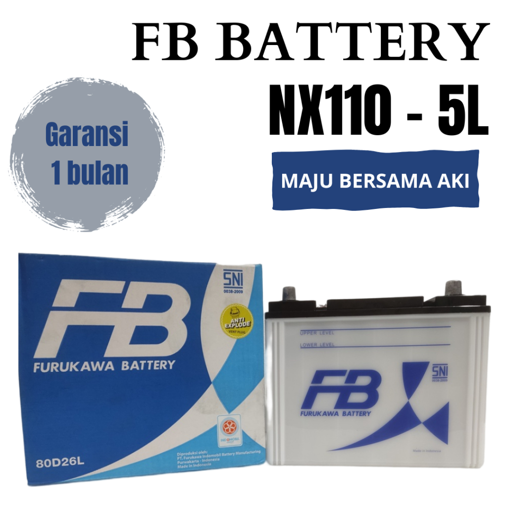 Aki Mobil Serena c24 FURUKAWA MF NX110 5L