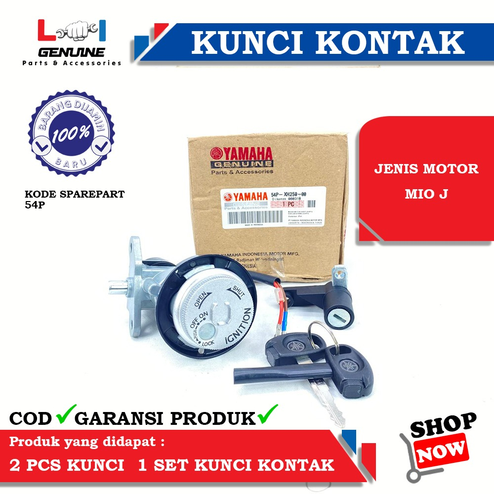 -LOI- KUNCI KONCI KONTAK SET KUNCI JOK YAMAHA MIO J MIO GT 54P