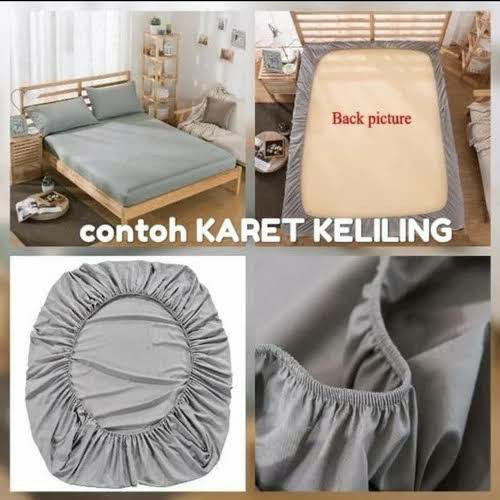 sprei terlaris sprei karet keliling ukuran 120x200 160x200 180x200