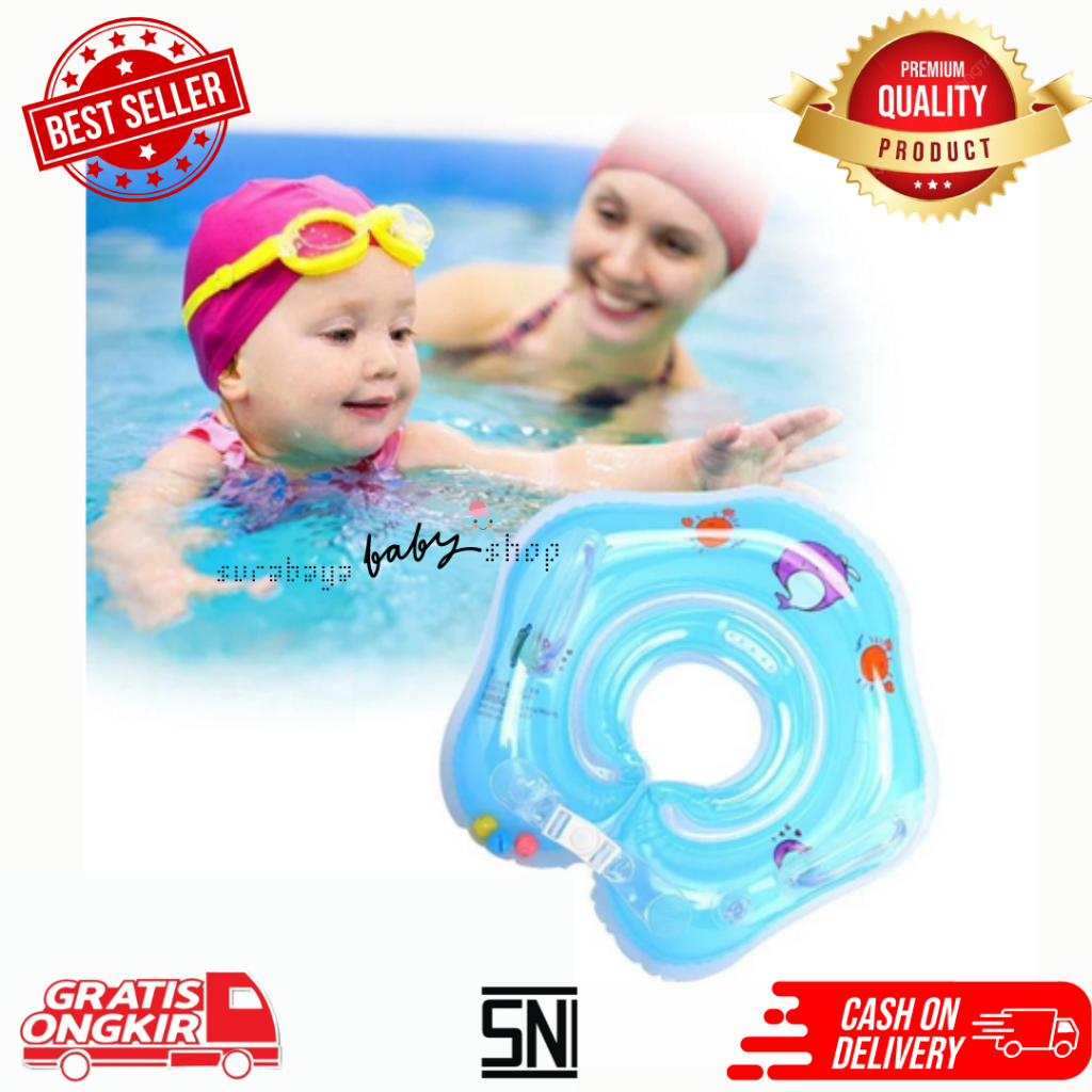 Neck Ring Pelampung Leher Bayi Ban Renang Leher Ban Leher Bayi Neck Ring Baby Murah Import-531300