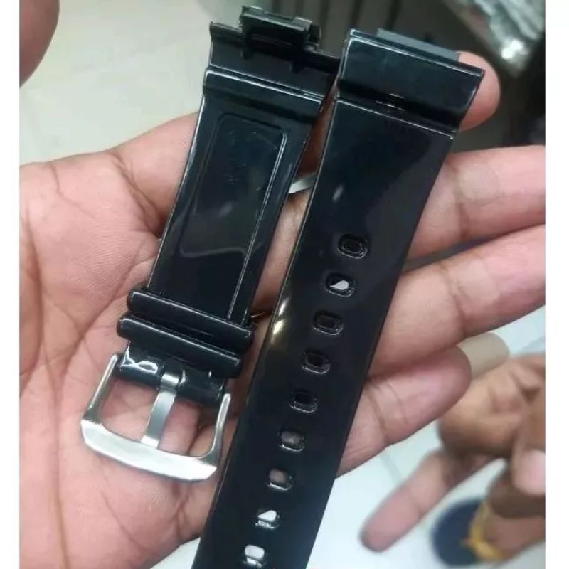 TALI STRAP JAM DIGITEC 3018 DG-3018 T / DG3018T / DG 3018 T HITAM GLOSSY