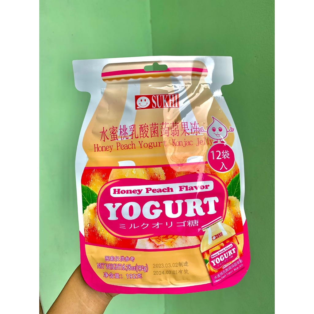 15PCS NATALIFE YOGURT KONJAC JELI JELLY RASA BUAH FRUIT FLAVOR HALAL VEGAN YOGHURT