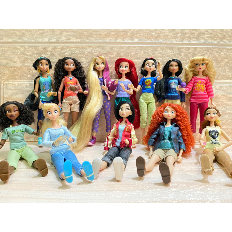 Boneka Barbie Disney Princess Movie Preloved 90% Good Condition No Box