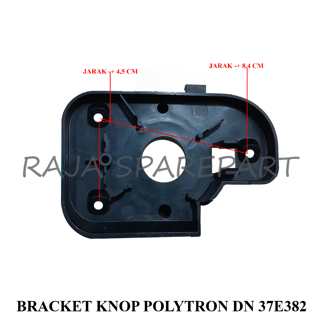 BRACKET MESIN CUCI/TATAKAN TIMER/BRACKET KNOP POLYTRON DN 37E382