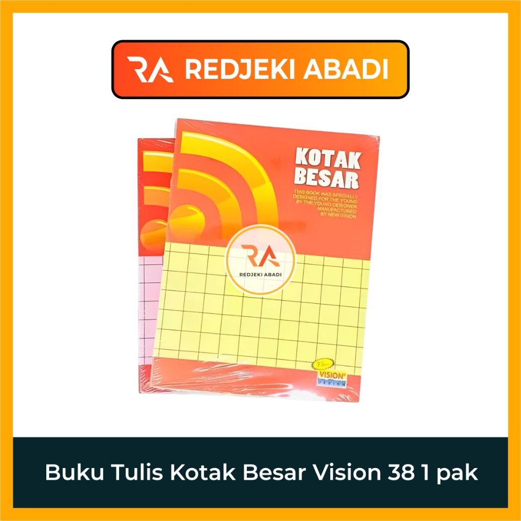 

Buku Tulis kotak Vision