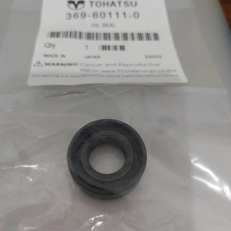 Oil seal propeller mesin tempel Tohatsu 5hp. Asli
