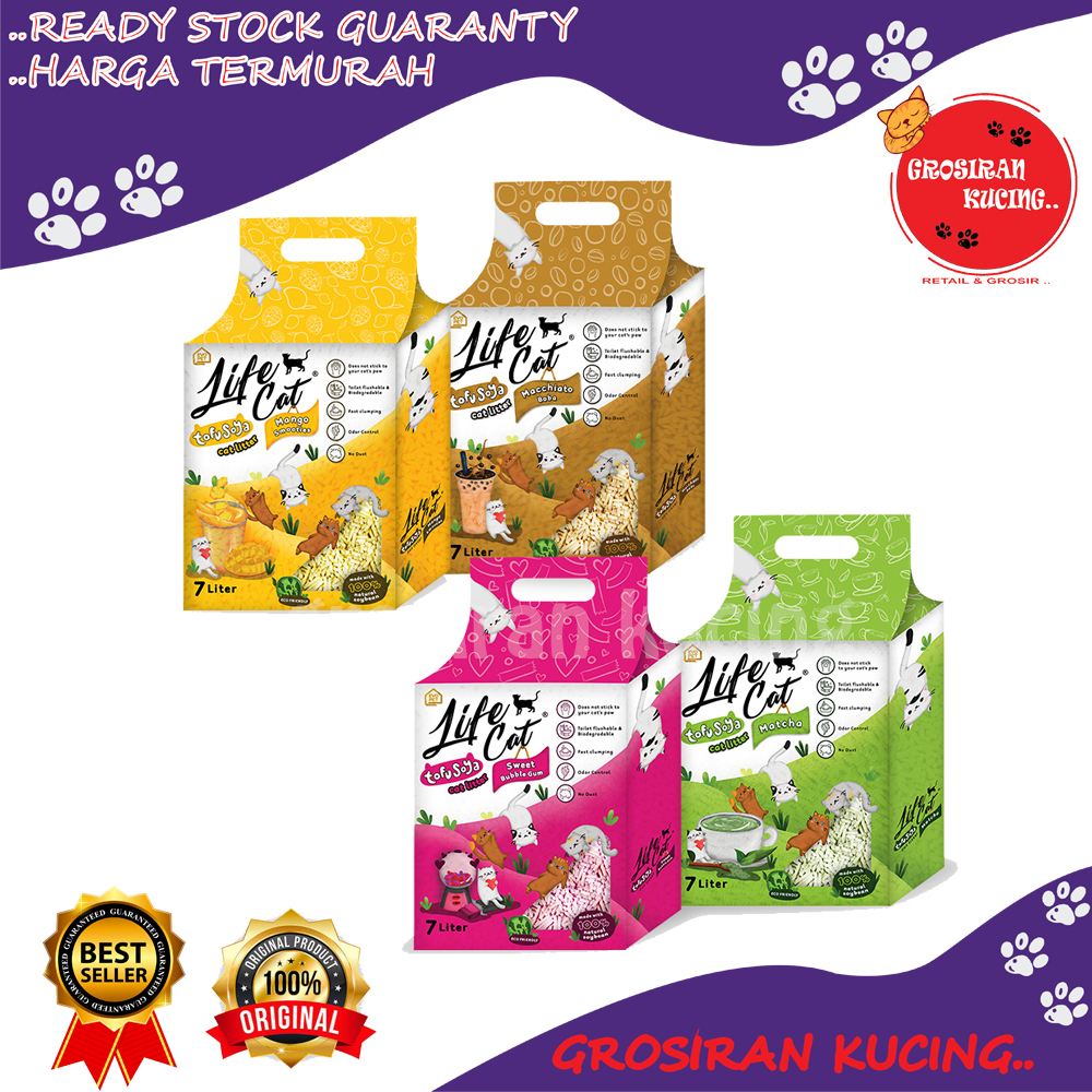 Life Cat Tofu Soya Cat Litter 7L