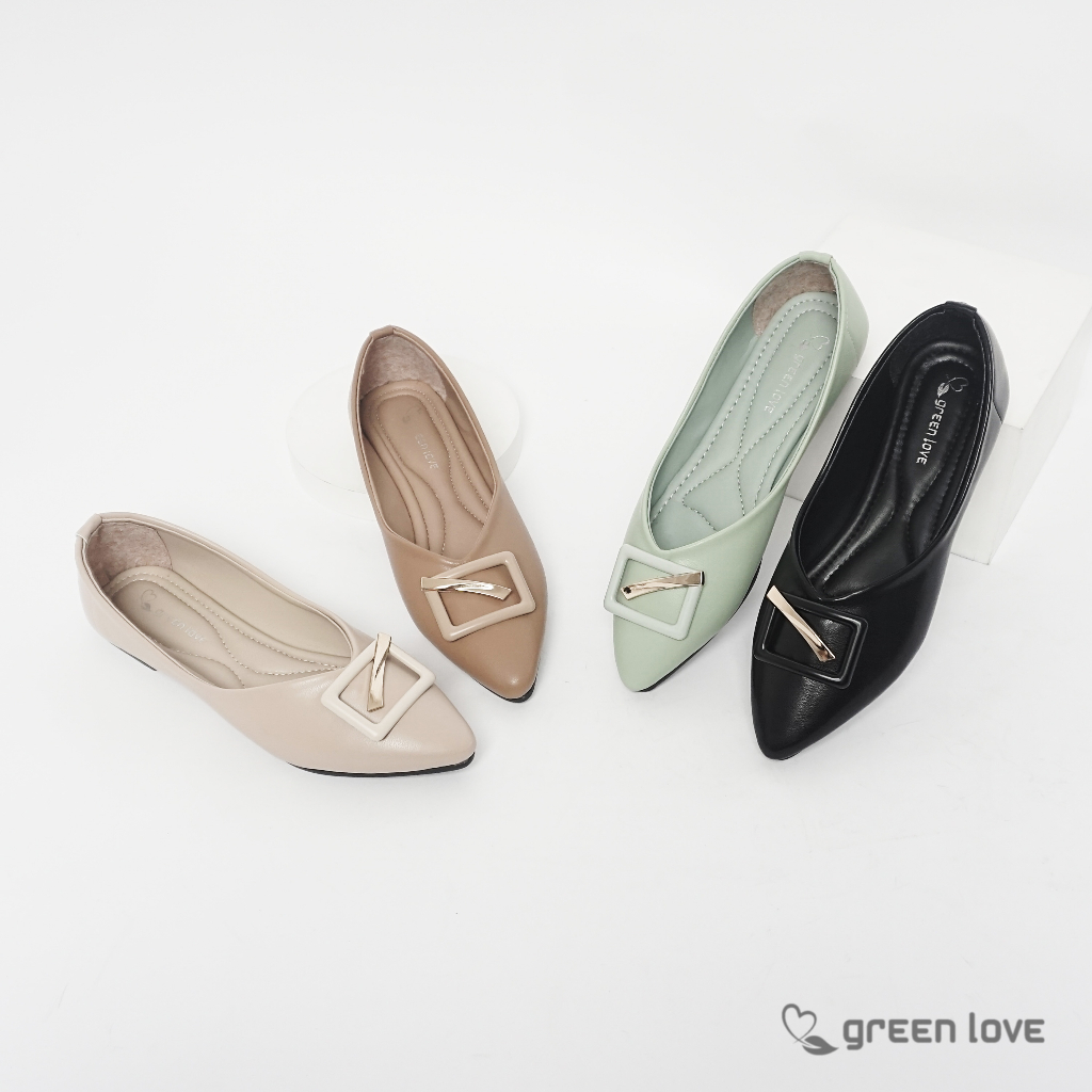 Green Love Sepatu Flat Wanita BRISBANE